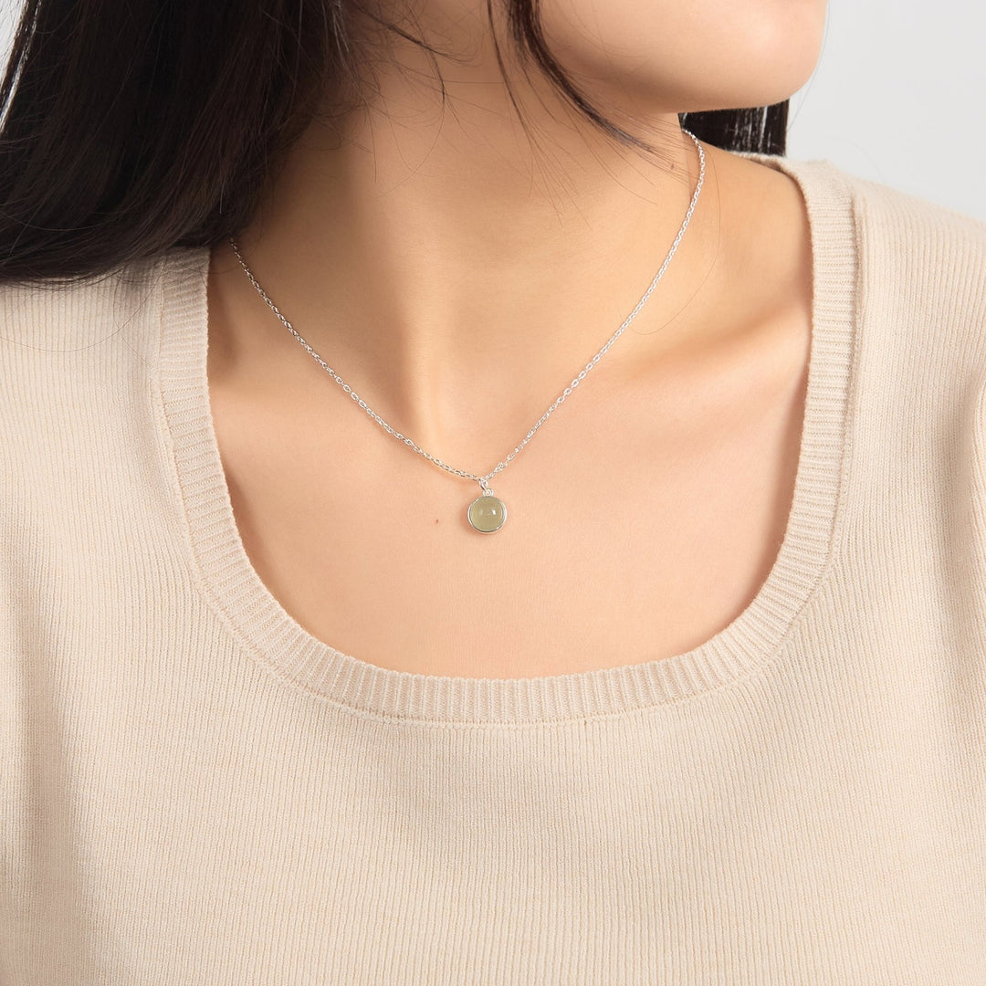 Green Aventurine Necklace - Philip Jones Jewellery