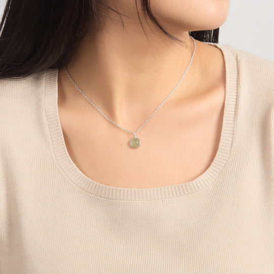Green Aventurine Necklace - Philip Jones Jewellery