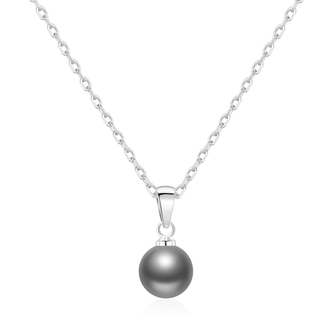 Grey Shell Pearl Necklace - Philip Jones Jewellery