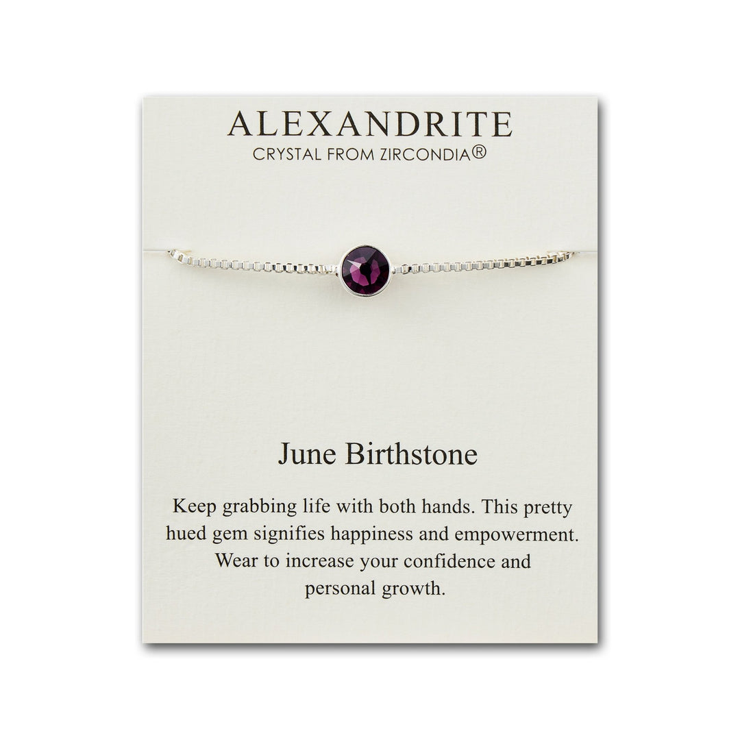Gemstone June Real Birthstone June (Alexandrite) Birthstone