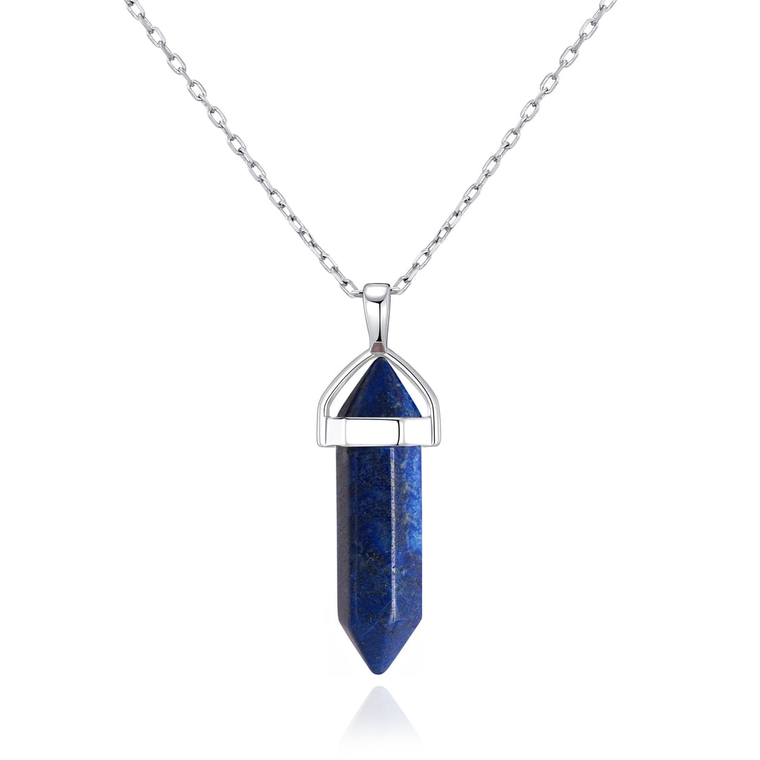 Lapis Gemstone Necklace with Quote Card - Philip Jones Jewellery