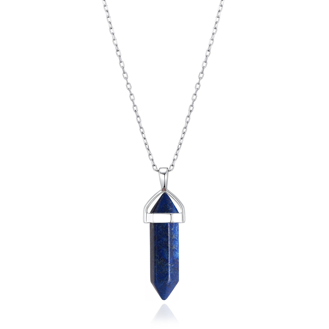 Lapis Gemstone Necklace with Quote Card - Philip Jones Jewellery