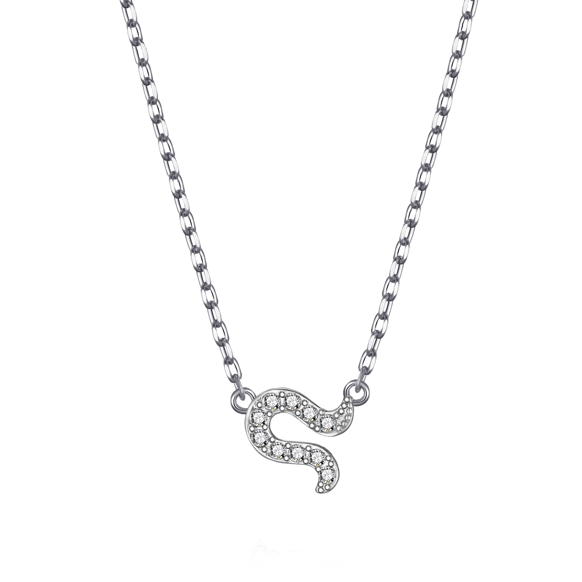 Leo Zodiac Star Sign Necklace Created with Zircondia® Crystals