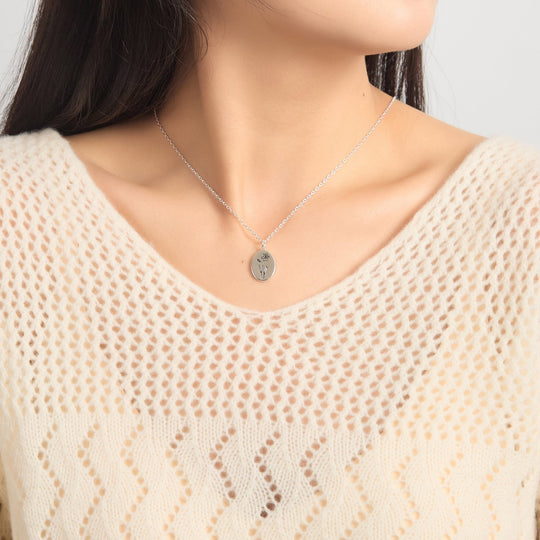 March Birth Flower Daffodil Necklace - Philip Jones Jewellery