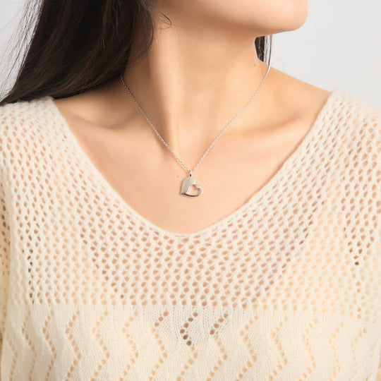 Mother Daughter Piece of My Heart Necklace Set - Philip Jones Jewellery