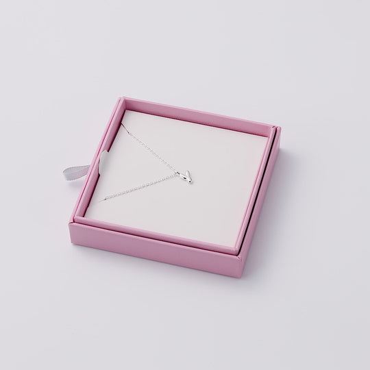Kid's Sterling Silver Letter Y Initial Necklace