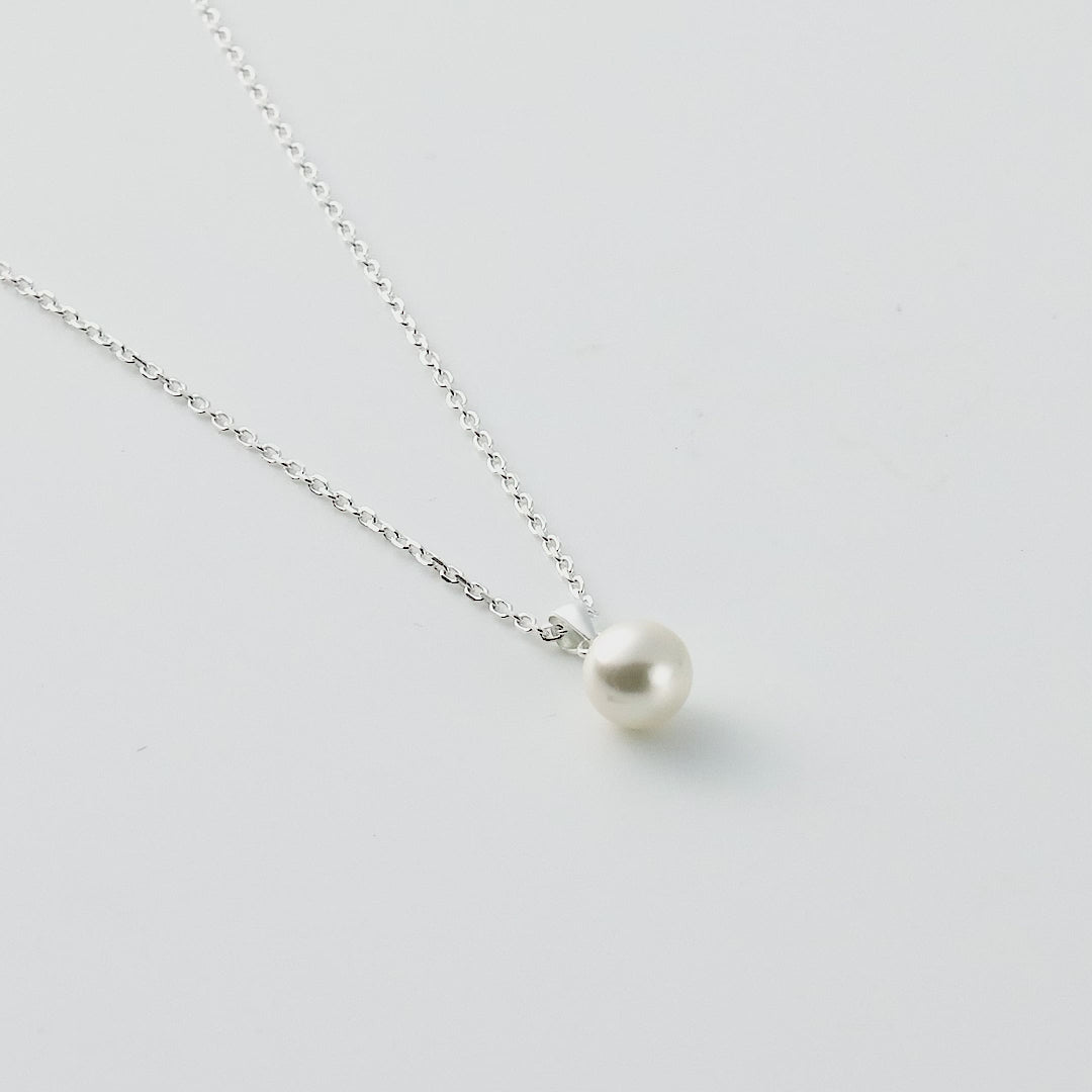 Sterling Silver I Couldn't Say I Do Without You Pearl Necklace Video