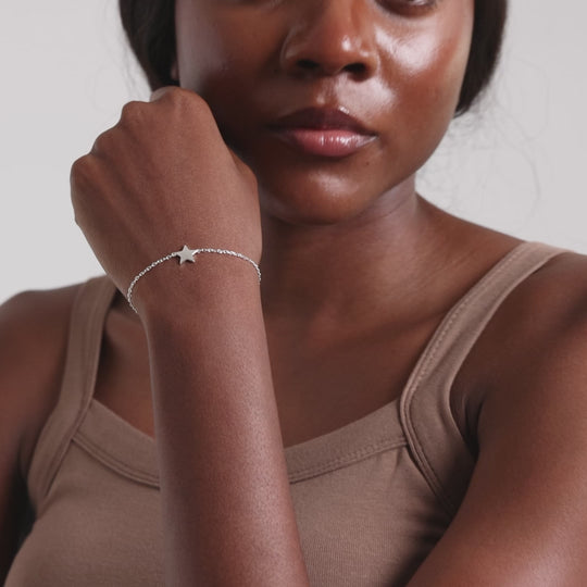 Sterling Silver Star Bracelet Video