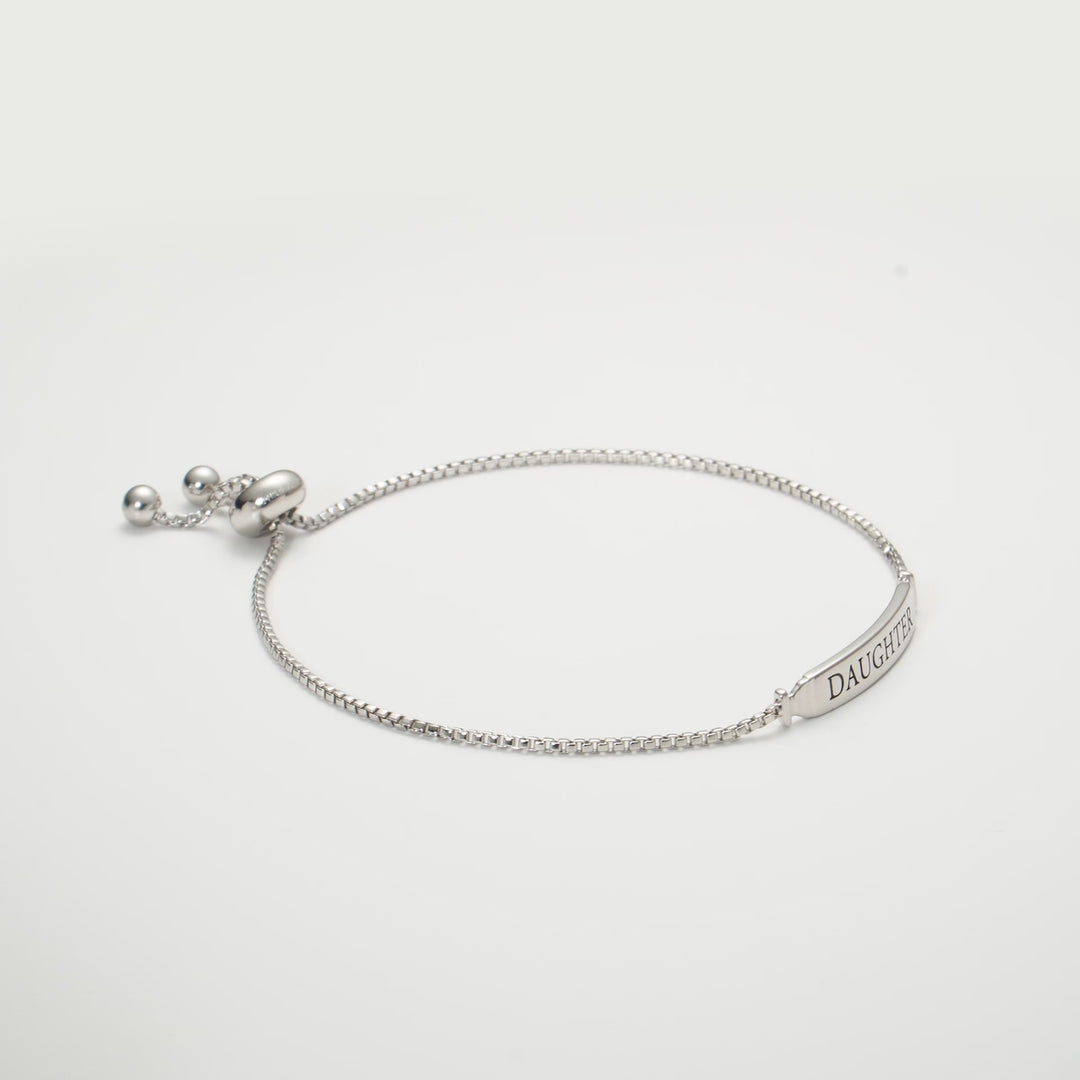 Daughter ID Friendship Bracelet Created with Zircondia® Crystals Video