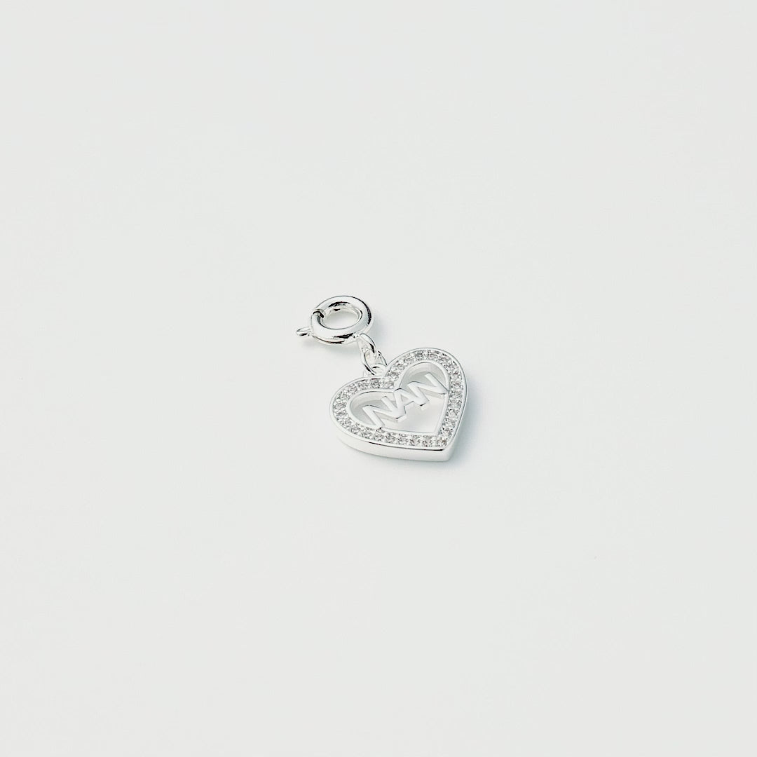 Clip on Family and Birthday Charms Created with Zircondia® Crystals