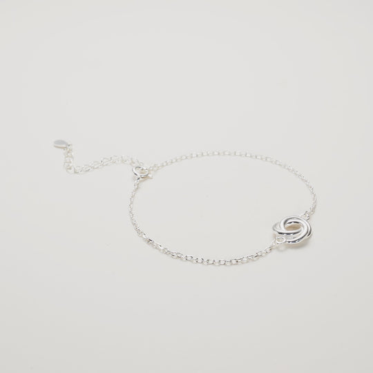 Sterling Silver Knot Bracelet