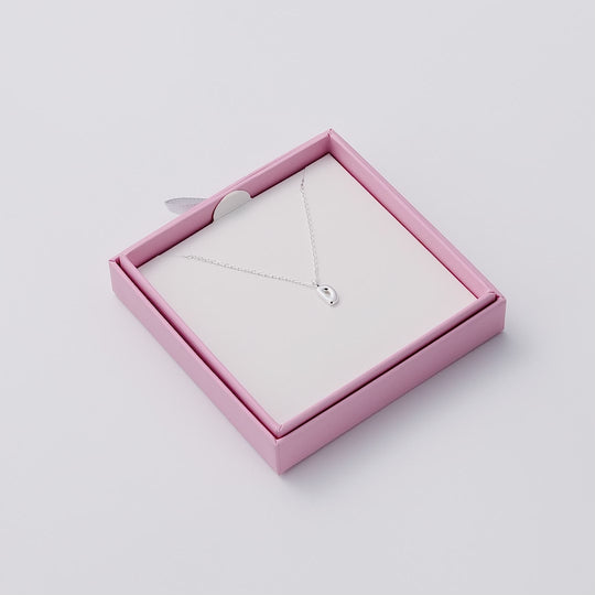 Kid's Sterling Silver Letter D Initial Necklace