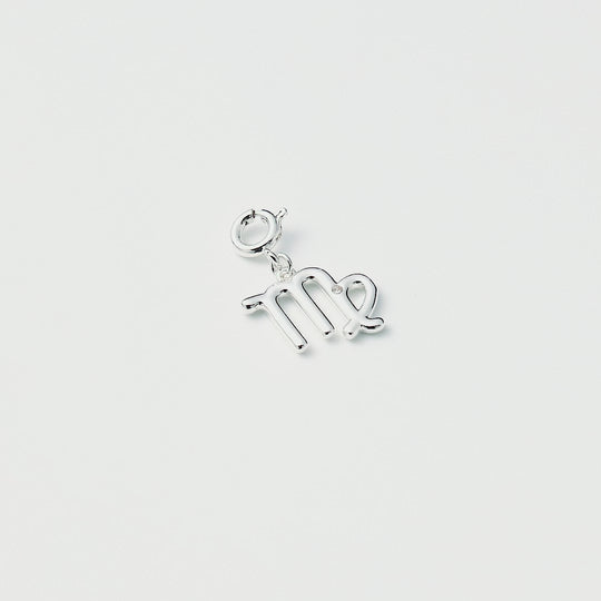 Clip On Star Sign Zodiac Charms Created with Zircondia® Crystals
