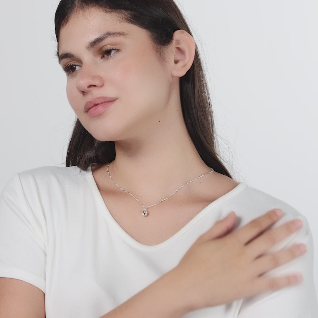 Crystal Necklace Created with Zircondia® Crystals