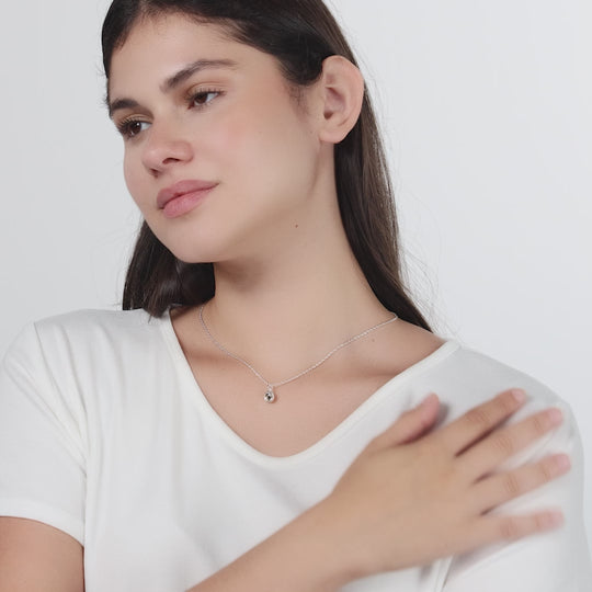 Crystal Necklace Created with Zircondia® Crystals