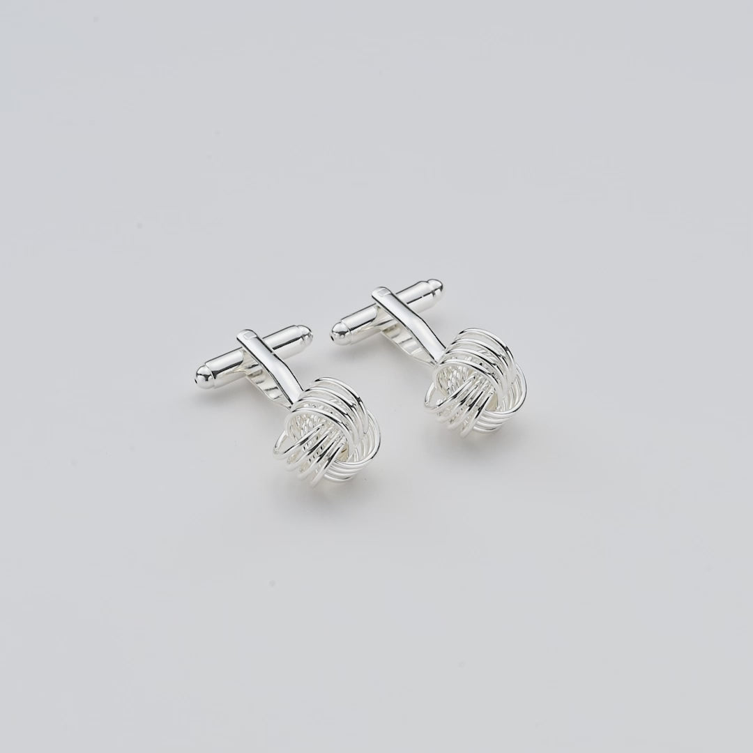 Thank You for Helping us Tie The Knot Cufflinks Video