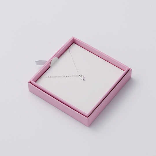 Kid's Sterling Silver Letter P Initial Necklace