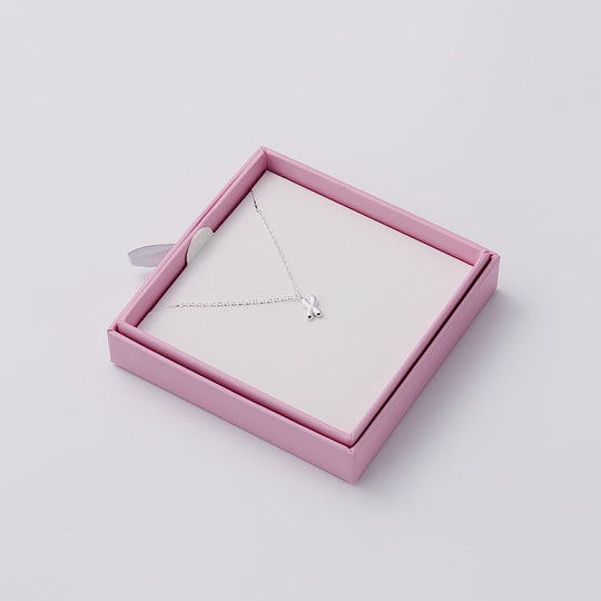 Kid's Sterling Silver Letter X Initial Necklace