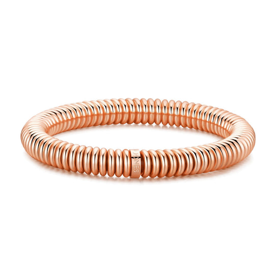 Rose Gold Plated Sweetie Stretch Bracelet - Philip Jones Jewellery