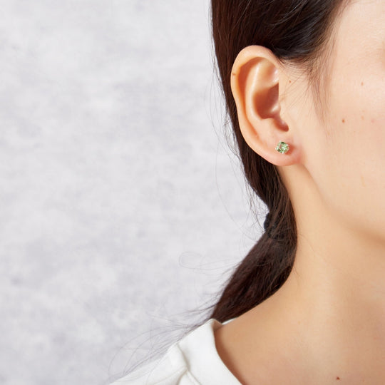 Seven Pack of Solitaire Earrings Created with Zircondia® Crystals - Philip Jones Jewellery