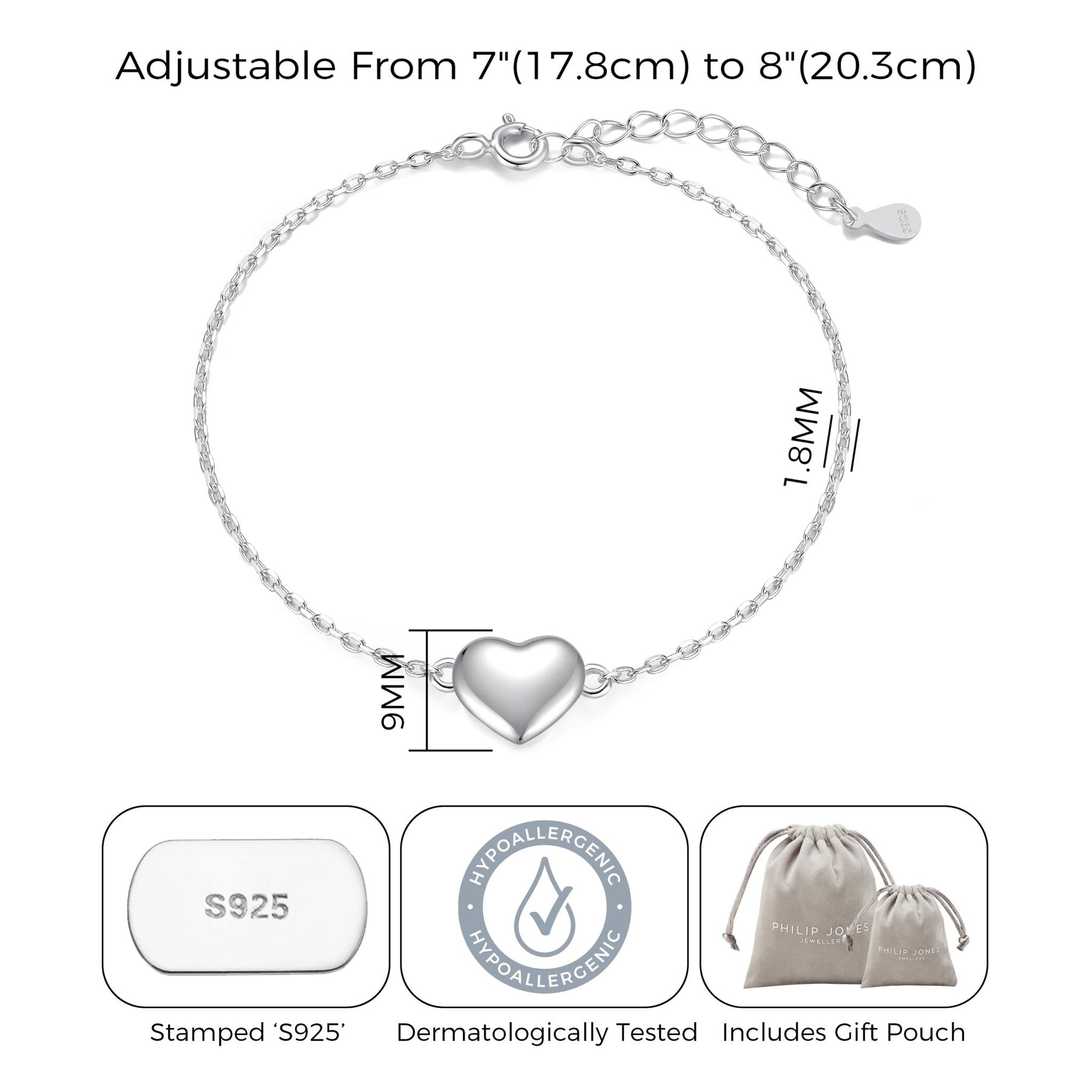 Philip Jones Bracciale Rigido Margherita - Polsino Floreale Placcato Oro E Argento, Gioiello Donna Ipoallergenico, Regalo Idea