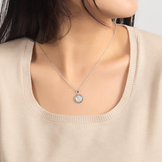 Sterling Silver St Christopher Necklace - Philip Jones Jewellery