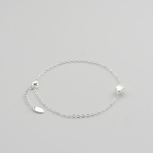 Crystal Anklet Created with Zircondia® Crystals Video