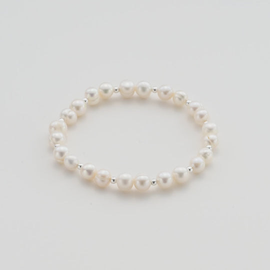 Freshwater Baroque Pearl Stretch Bracelet Video