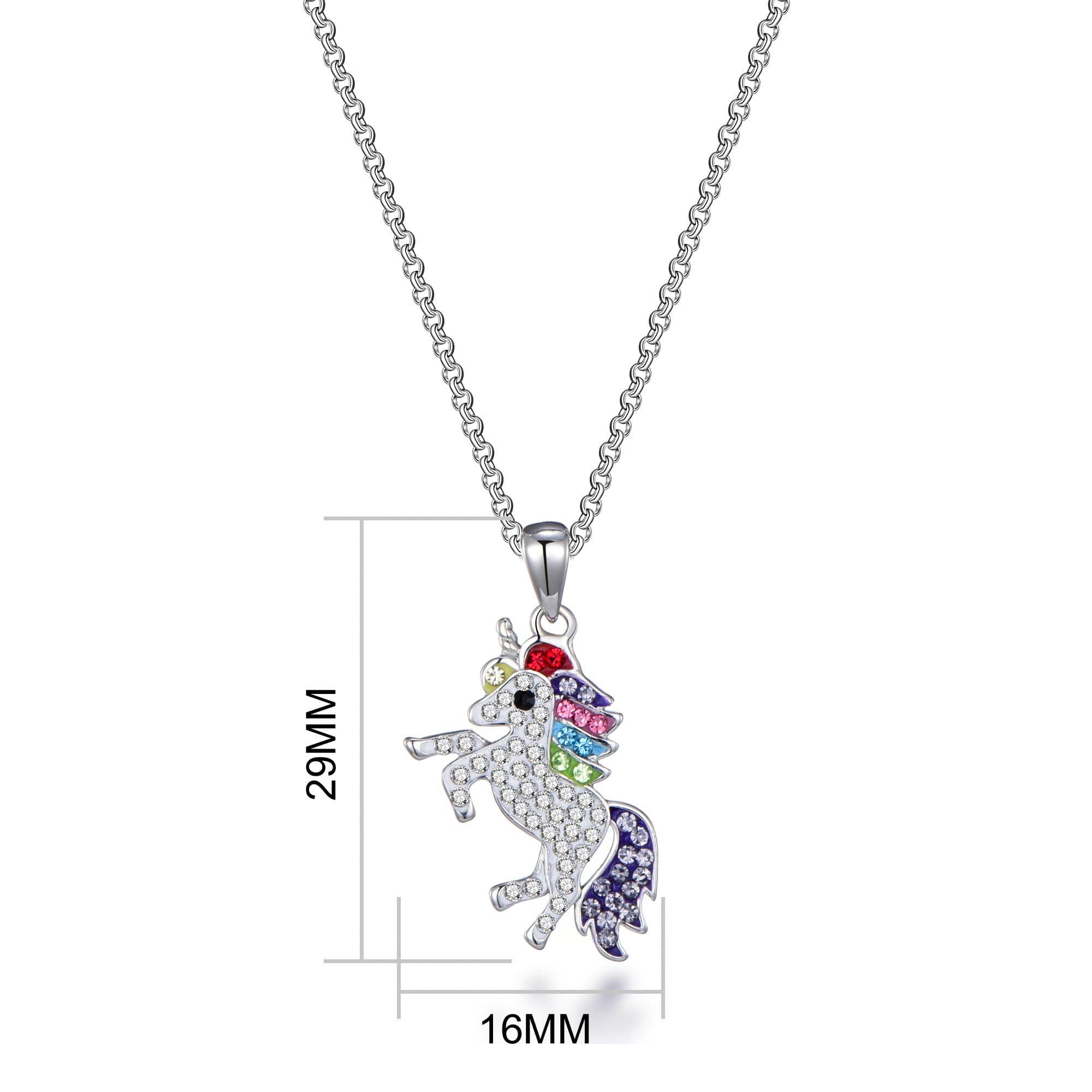Crystal Unicorn Necklace