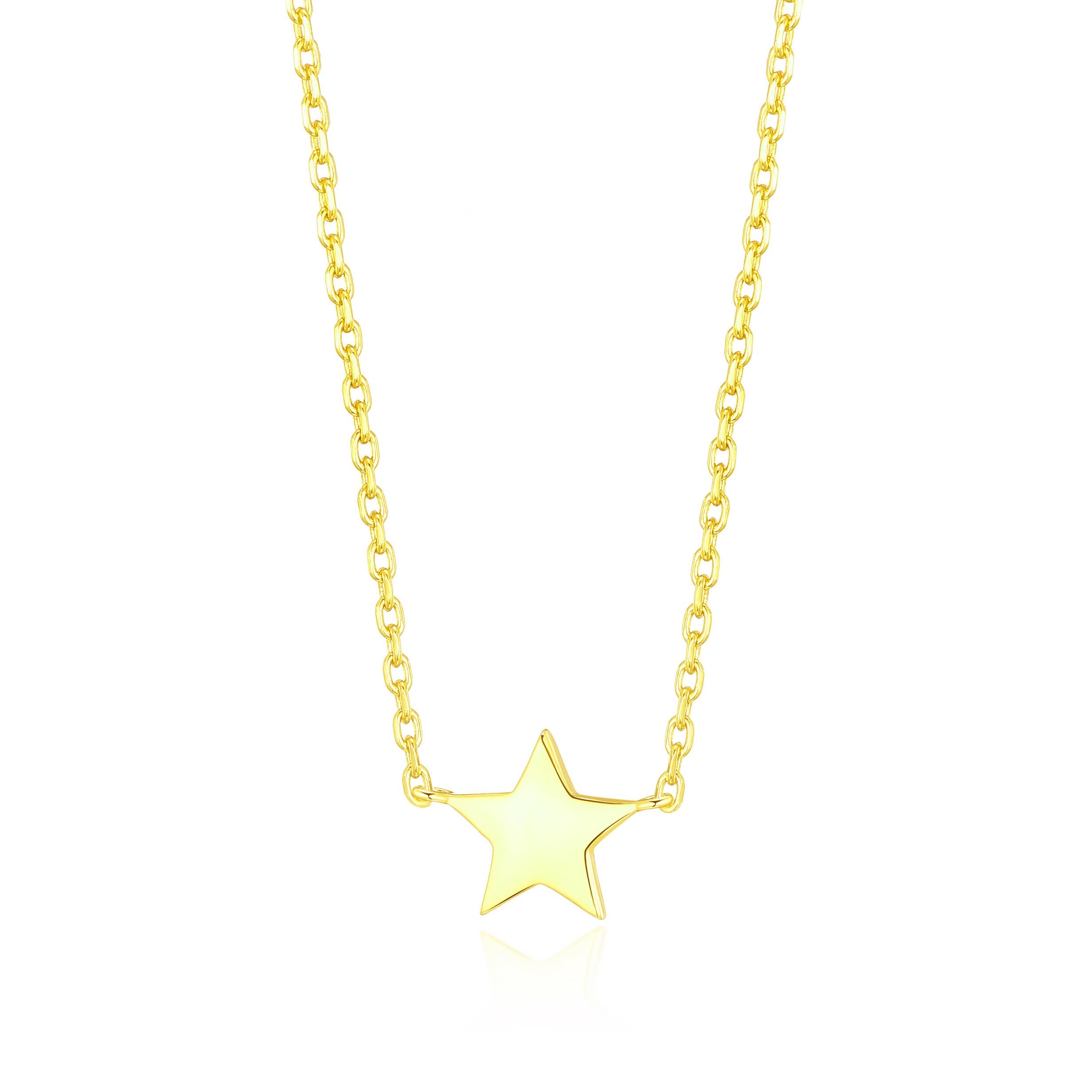 Gold Plated Star Necklace