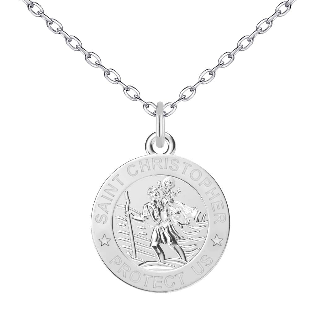 St Christopher Necklace by Philip Jones Jewellery