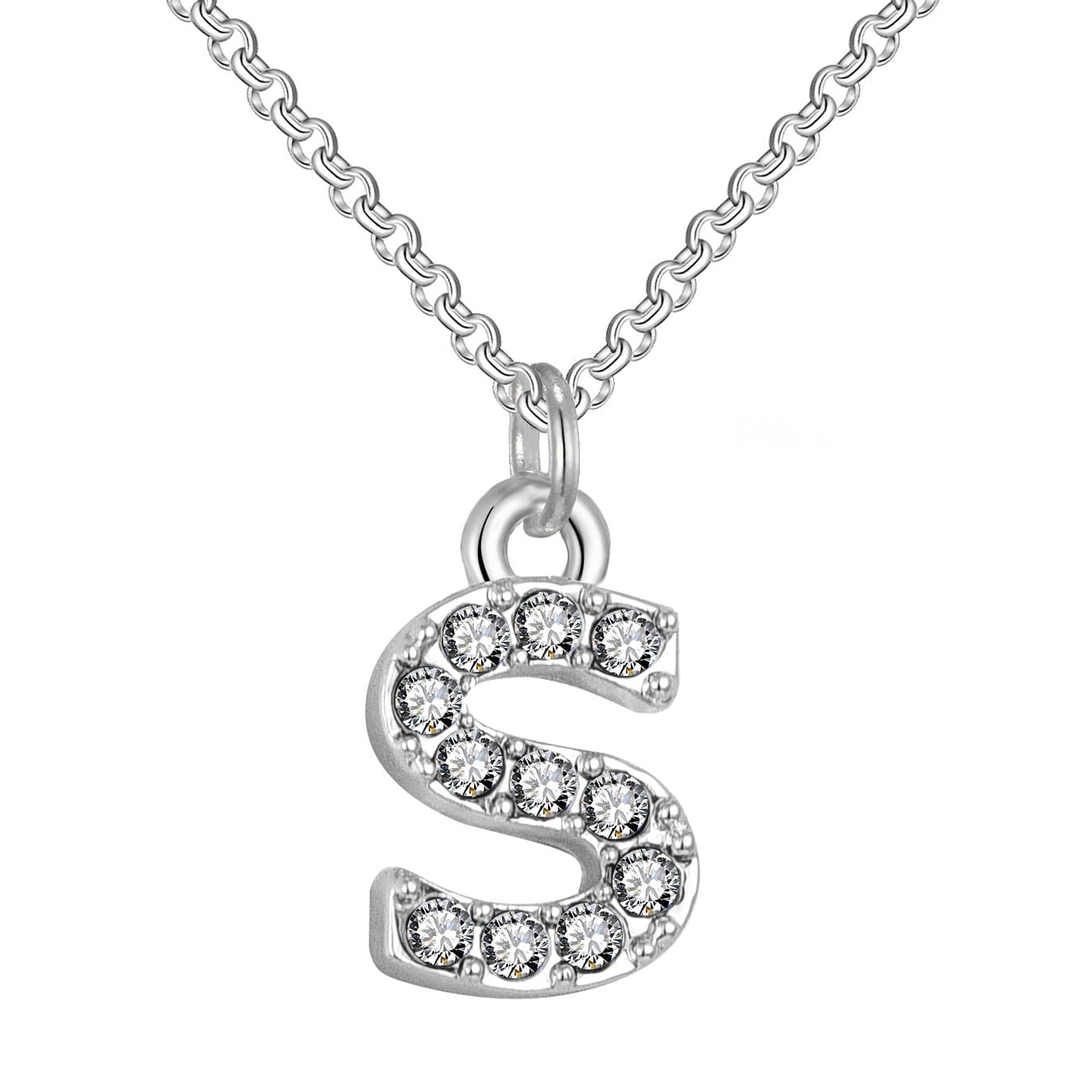 Salvini Be happy collana con lettera D in oro bianco e diamanti 20089233 Salvini Be happy collana con lettera D in oro bianco e diamanti 20089233