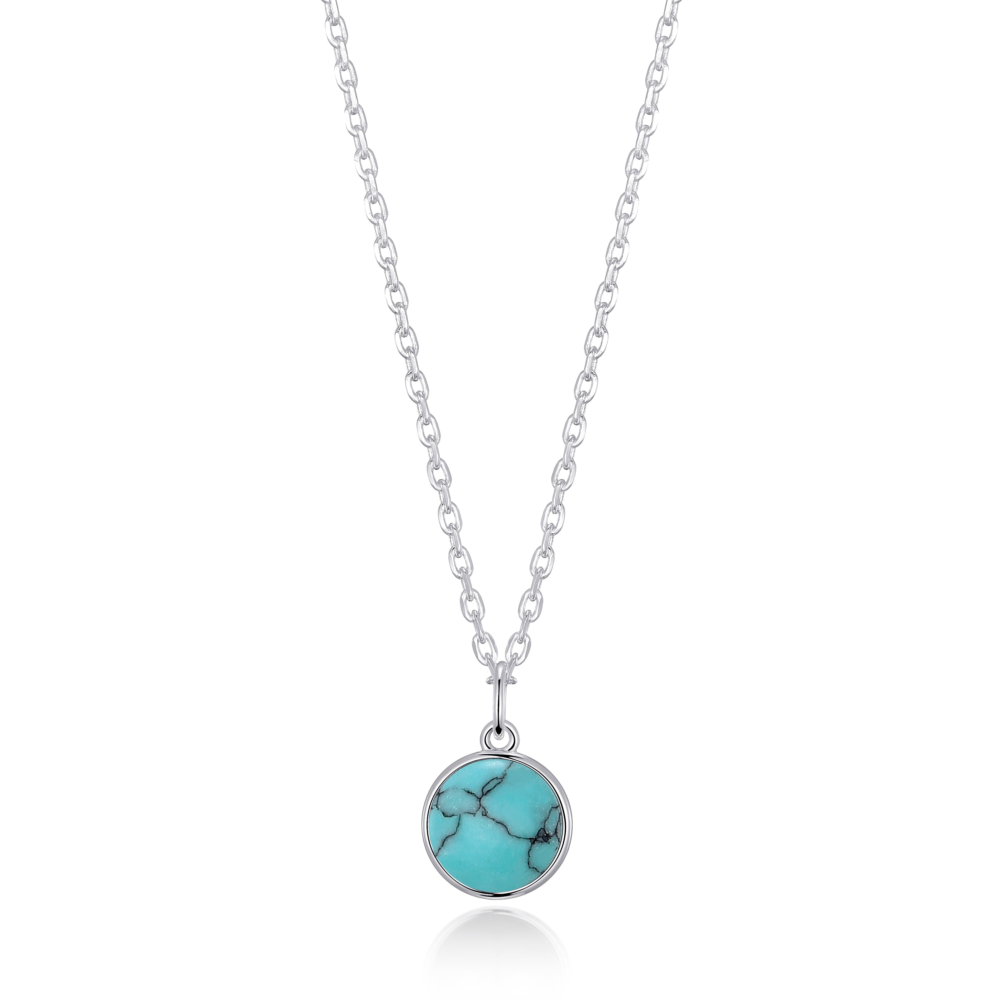 Synthetic Turquoise Necklace