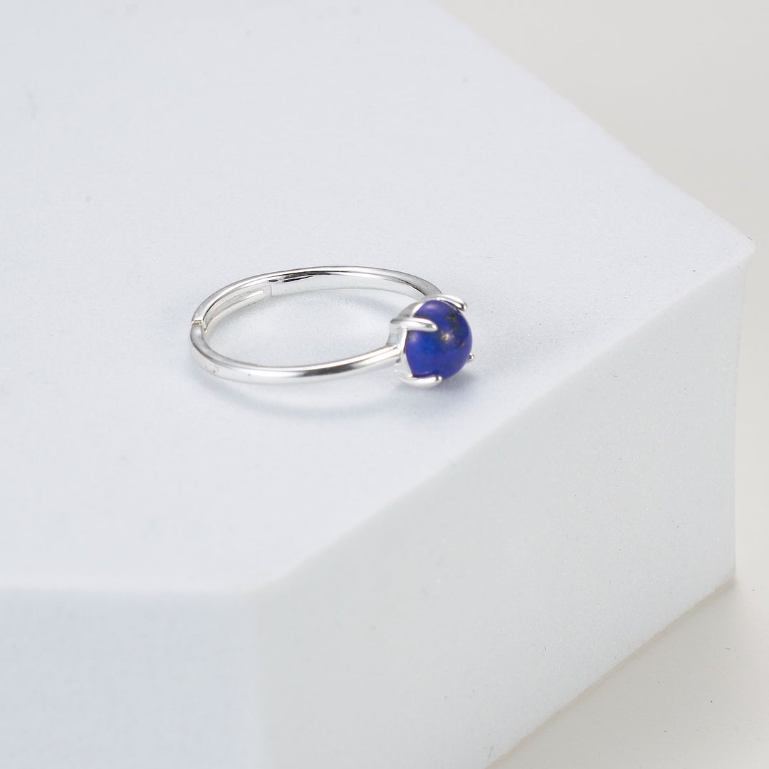 Lapis Adjustable Ring Video