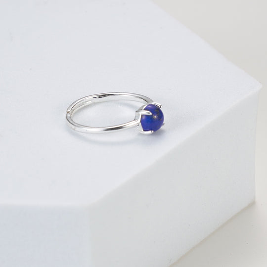Lapis Adjustable Ring Video