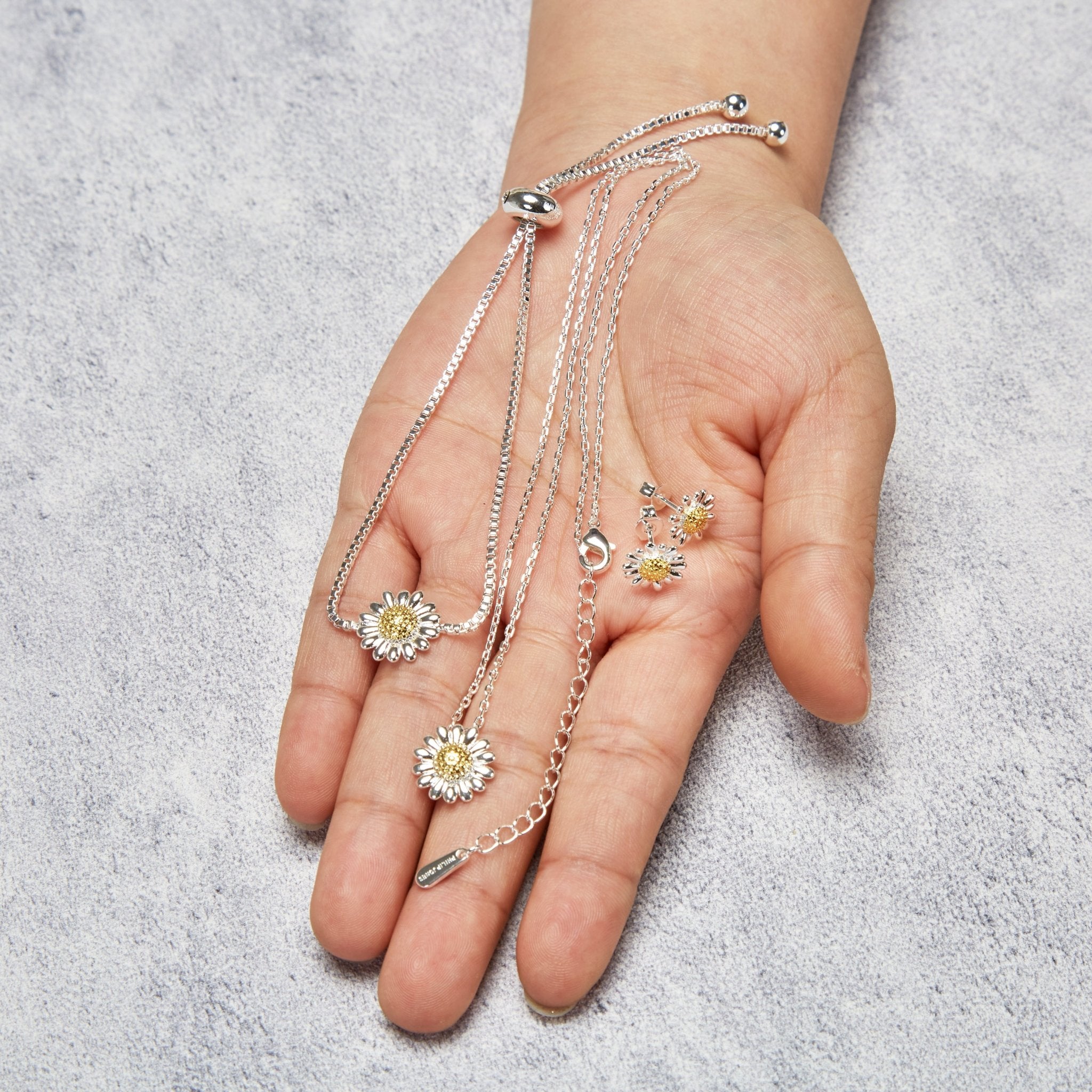 3pc Daisy Set - Philip Jones Jewellery