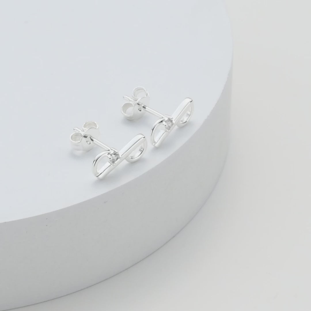 Philip Jones Signature Earrings Created with Zircondia® Crystals Video