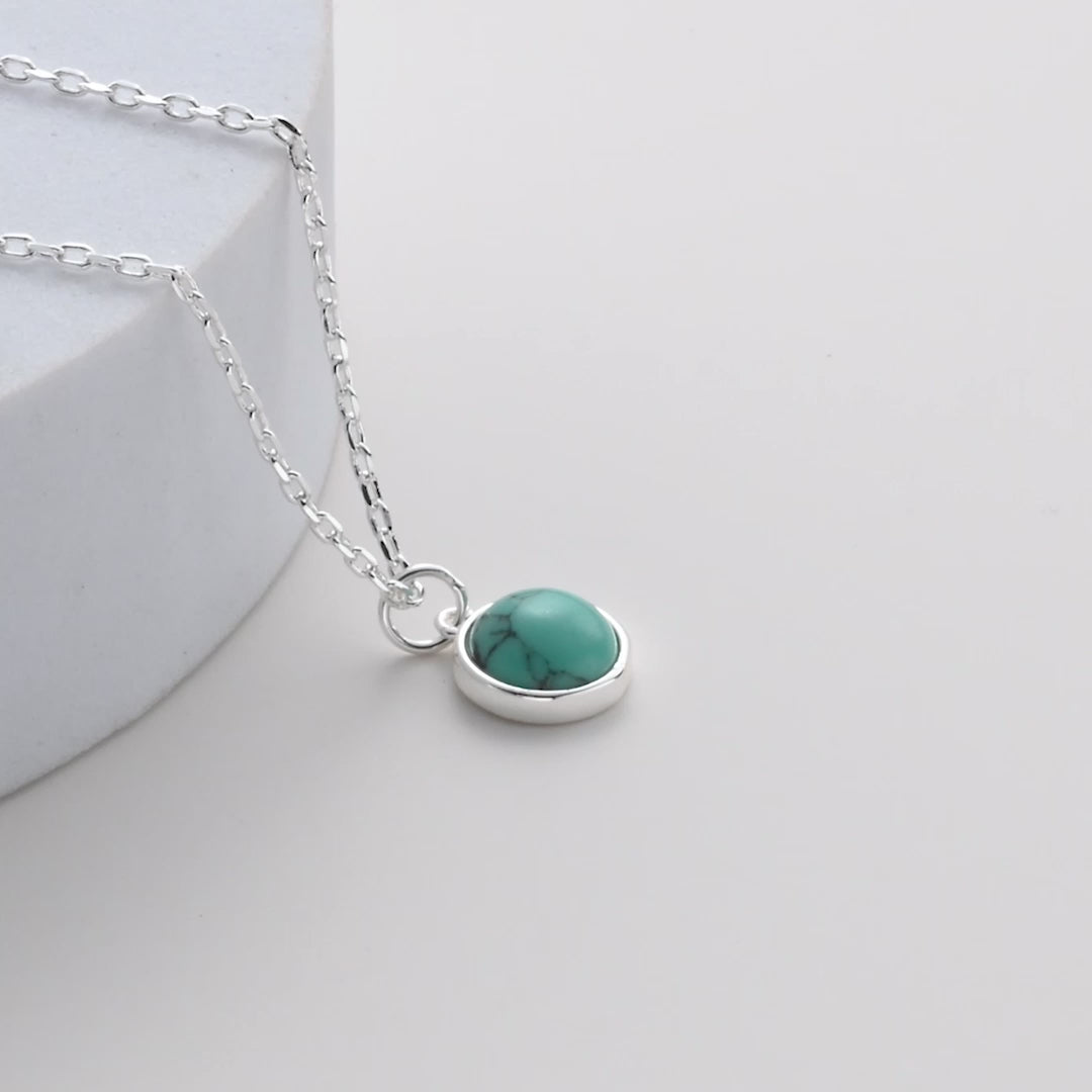 Synthetic Turquoise Necklace Video
