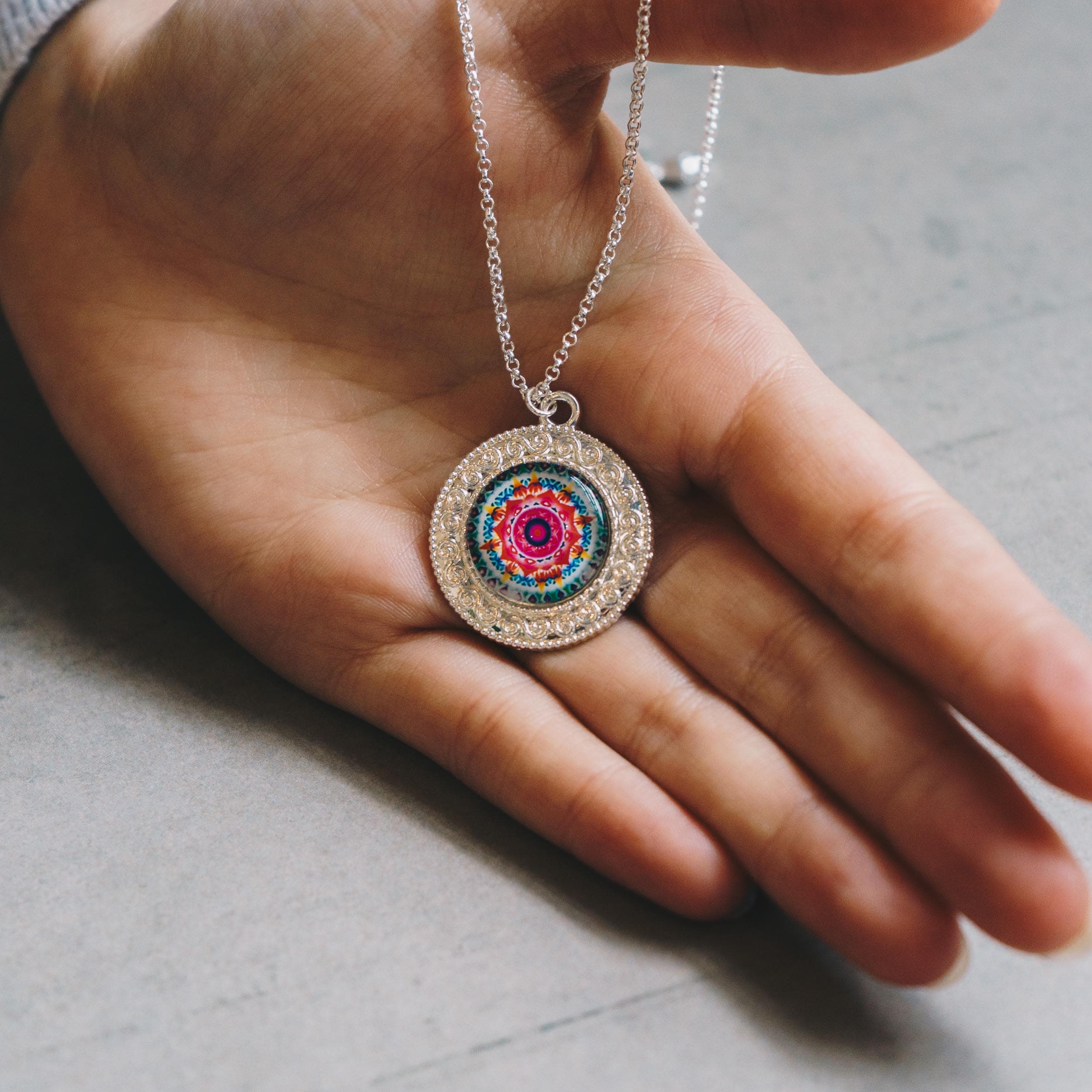 Wisdom Mandala Necklace