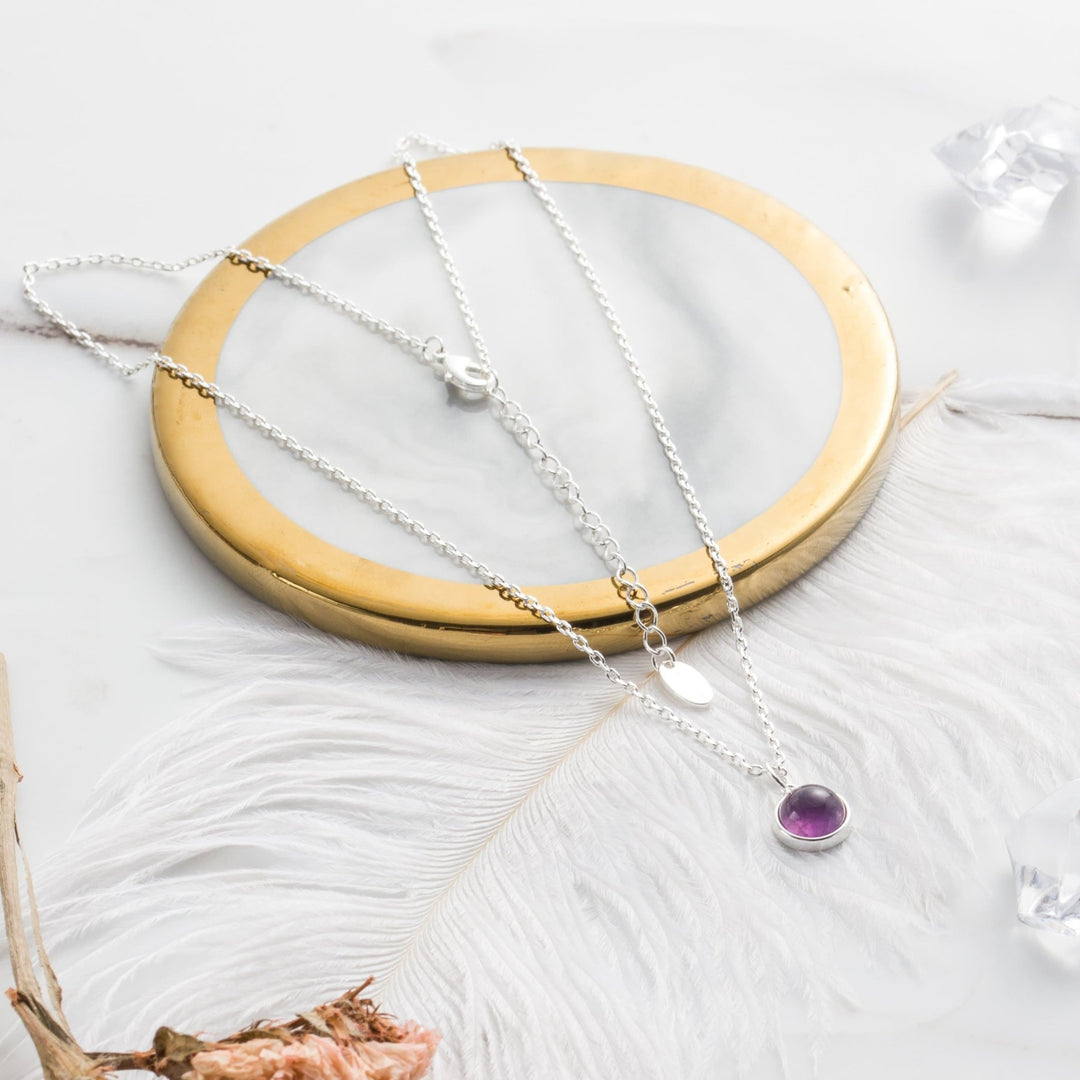 Amethyst Necklace - Philip Jones Jewellery