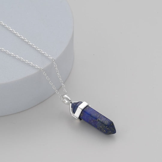 Lapis Genuine Gemstone Necklace Video