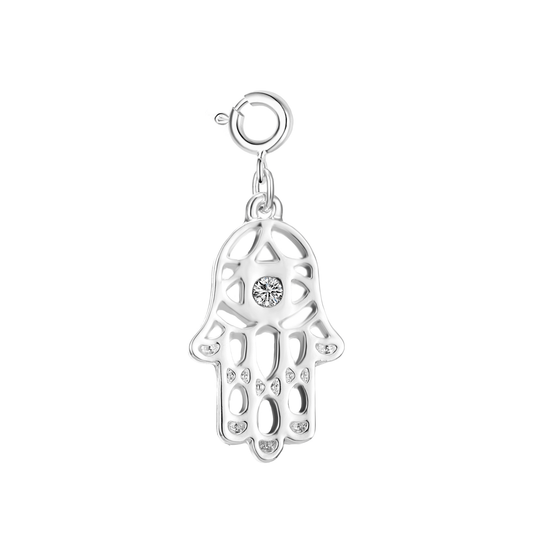 Clip On Charms Created with Zircondia® Crystals - Philip Jones Jewellery