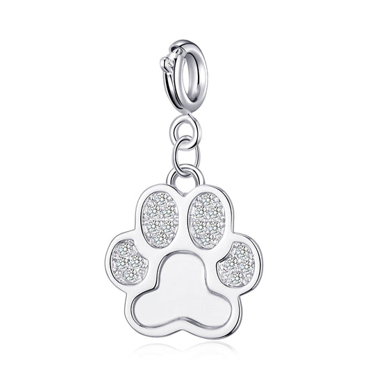 Clip On Charms Created with Zircondia® Crystals - Philip Jones Jewellery