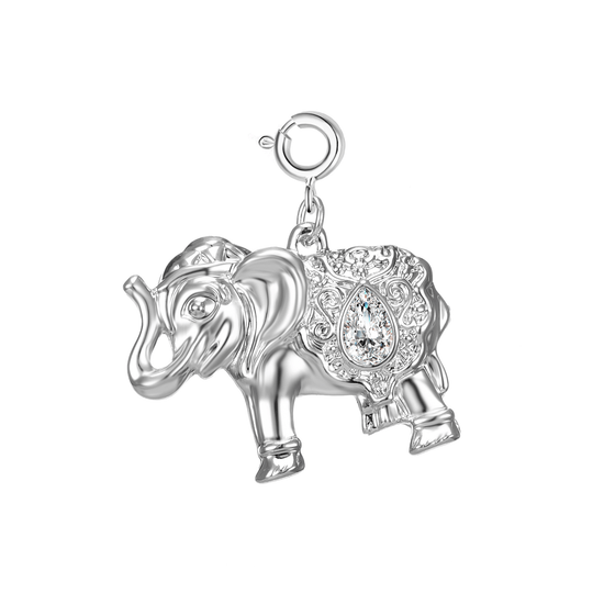 Clip On Charms Created with Zircondia® Crystals - Philip Jones Jewellery