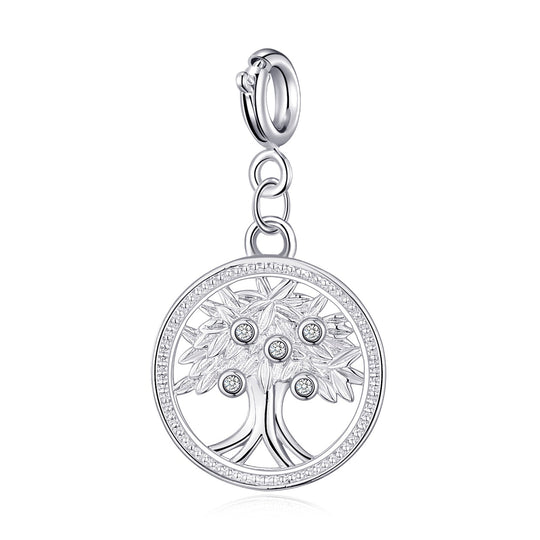Clip On Charms Created with Zircondia® Crystals - Philip Jones Jewellery