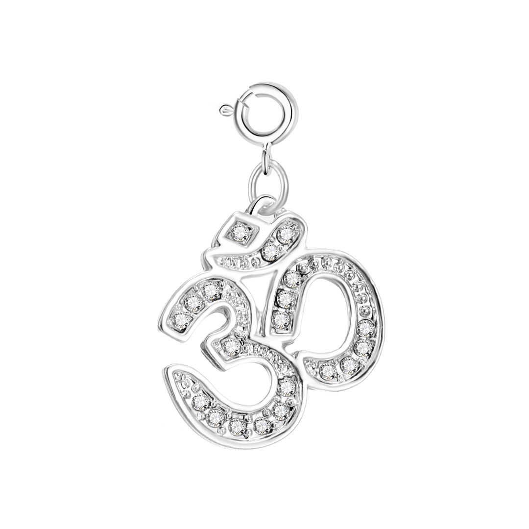 Clip On Charms Created with Zircondia® Crystals - Philip Jones Jewellery
