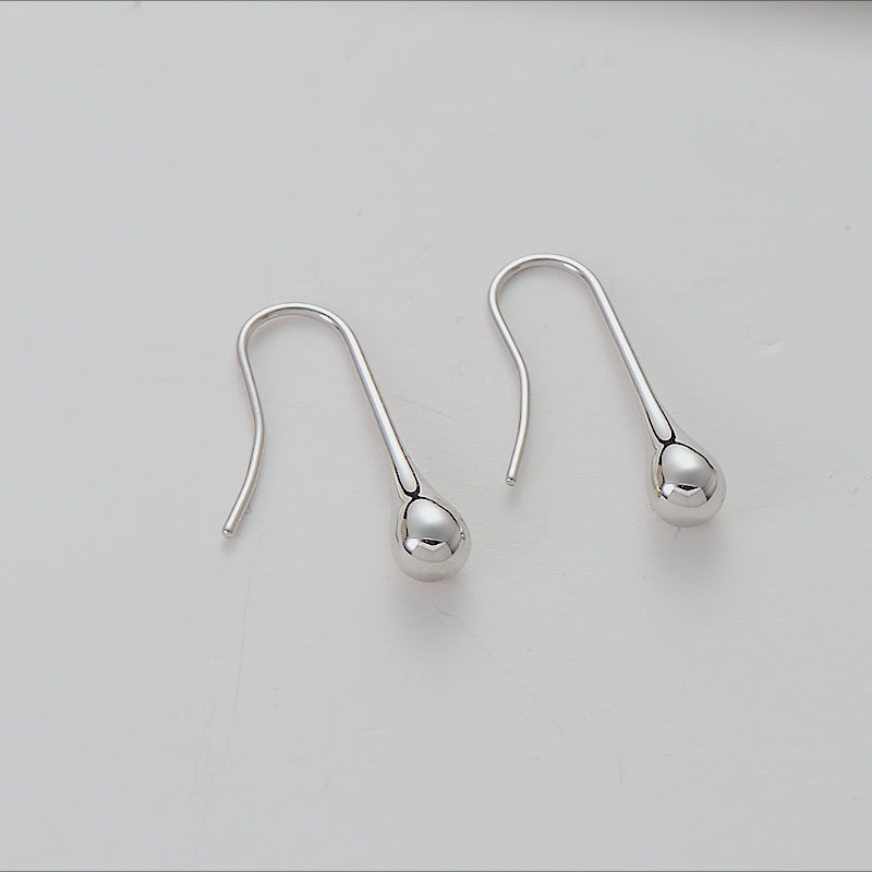 Silver Plated Teardrop Earrings Video