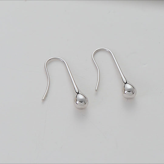 Silver Plated Teardrop Earrings Video