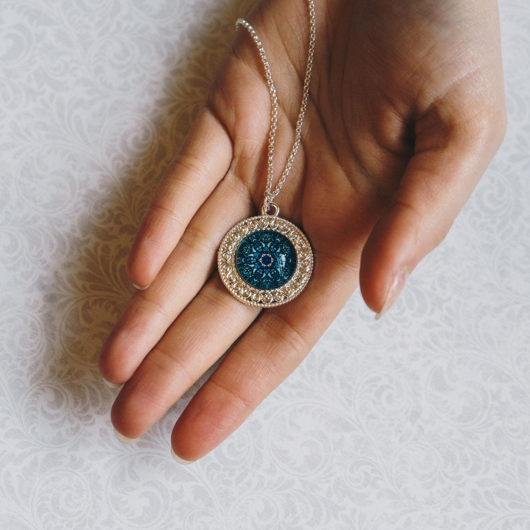 Energy Mandala Necklace - Philip Jones Jewellery