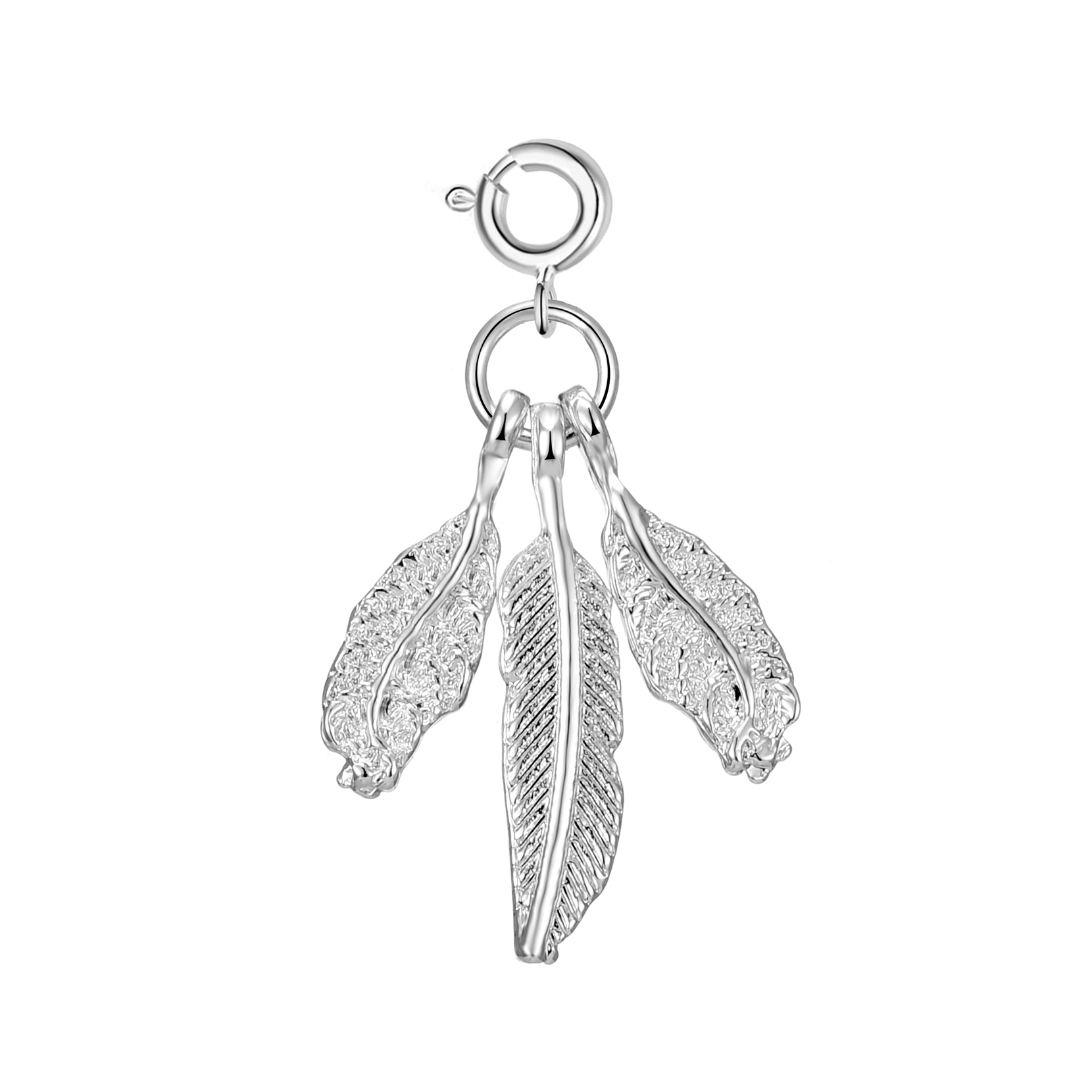 Clip On Charms Created with Zircondia® Crystals
